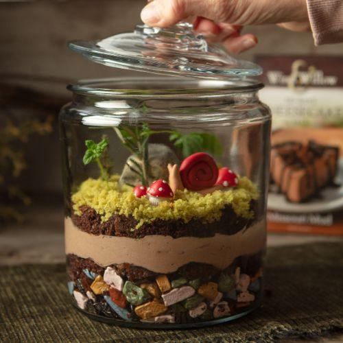 Playful Cheesecake Terrarium