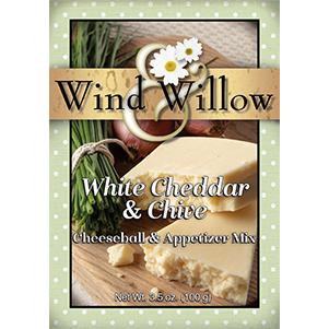 LIMITED TIME ONLY White Cheddar & Chive Cheeseball & Appetizer Mix
