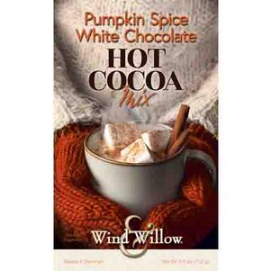 Available July 1 Pumpkin Spice White Chocolate Hot Cocoa Mix