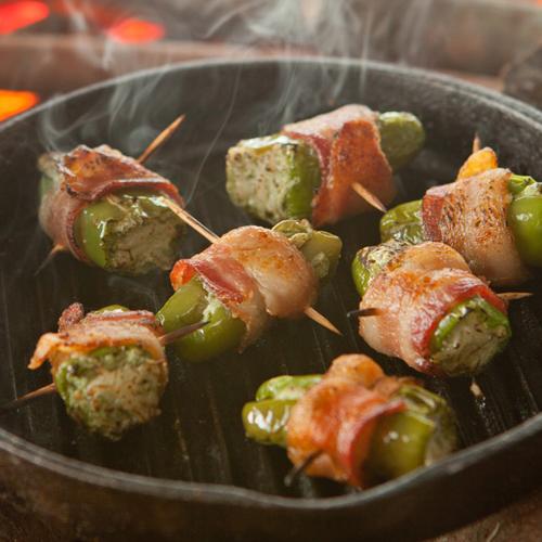 Bacon Wrapped Stuffed Jalapenos