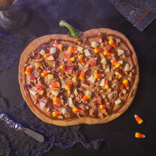 Spooky Dessert Pizza