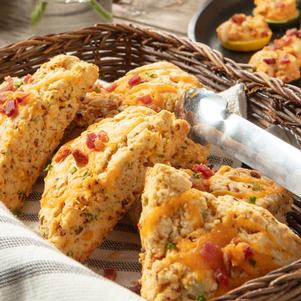 Cheesy Bacon Scones