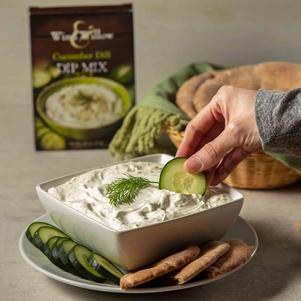 Greek Inspired Cucumber Dill Dip