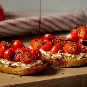 Quick Bruschetta Toast