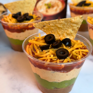 7 Layer Dip Cups