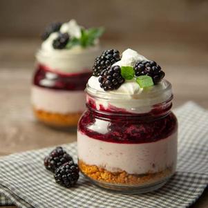 No Bake Cheesecake Jars