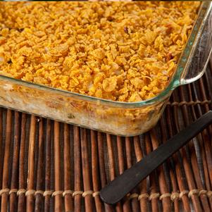 Cheesy Bacon Potato Casserole