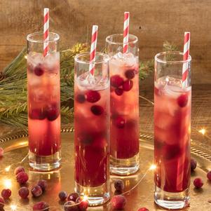 Spiced Cranberry Spritzer